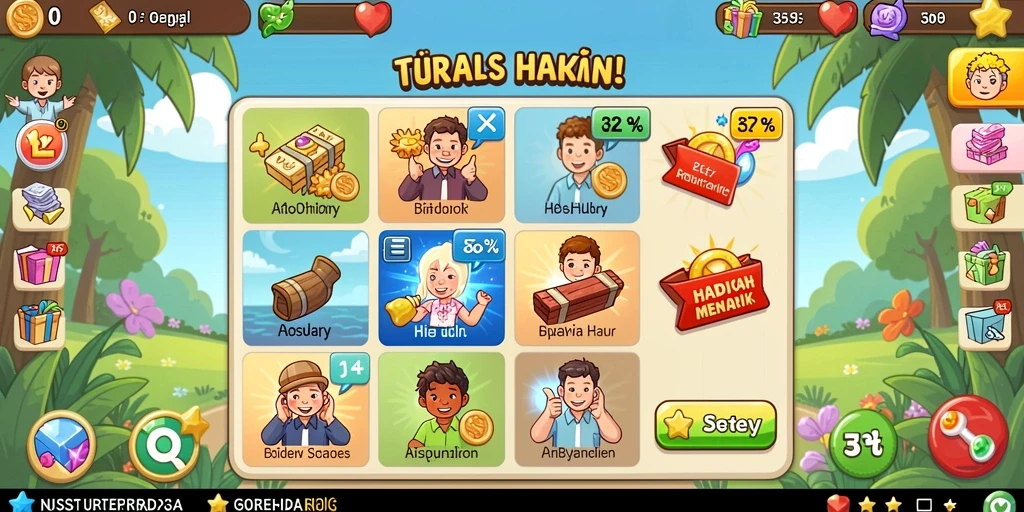 ajaib11 - Screenshot 2: Salah satu karakter unik dalam AJAIB11.