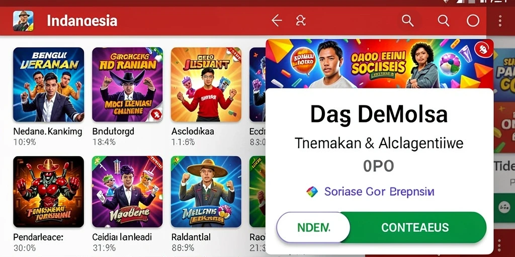 gowin - Tangkapan layar menampilkan antarmuka menu yang intuitif dan sederhana.