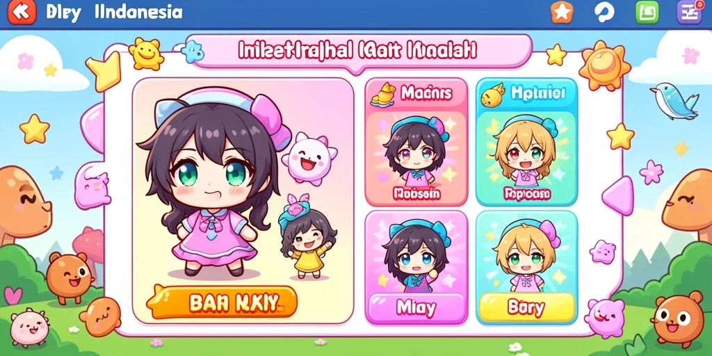pp123 - Karakter-karakter unik dengan kemampuan berbeda.